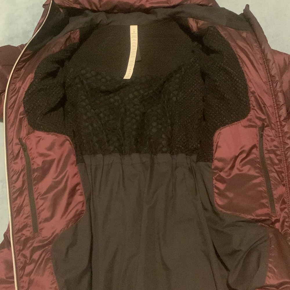 Lululemon Cloudscape Long Dark Adobe Jacket EUC - Picture 9 of 12
